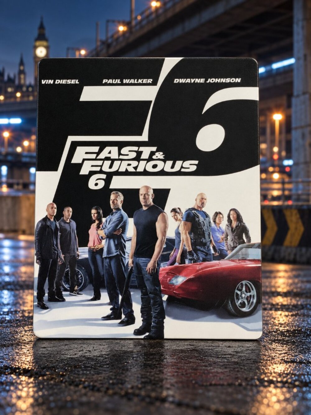 Fast & Furious 6 Steelbook (Blu-ray/DVD, Region A/1) Very Good condition!